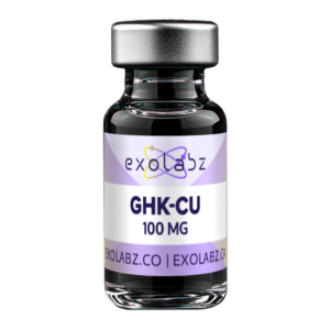 GHK-CU 100mg research peptide vial - ExoLabz USA