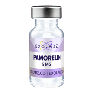 IPAMORELIN 5mg research peptide vial - ExoLabz USA