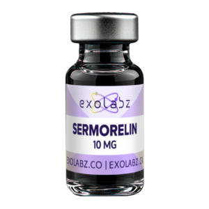 SERMORELIN 10mg research peptide vial - ExoLabz USA