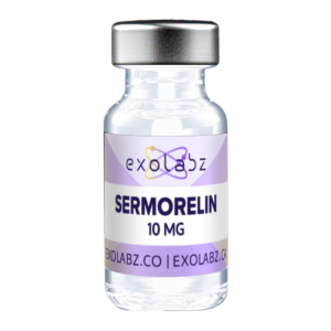SERMORELIN 10mg research peptide vial - ExoLabz USA