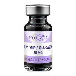 GLP-1/GIP/GLUCAGON 20mg research peptide vial - ExoLabz USA